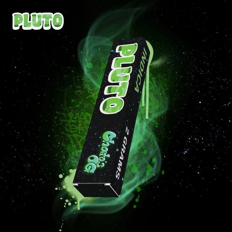 🌿 Chato's OG 2G Indica Pluto Labs Disposable Vape Pen – Bold, Smooth, & Flavorful! 🌿